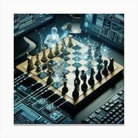 Chess Game 2 Canvas Print