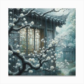 Chinese Cherry Blossoms 1 Canvas Print