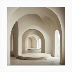 Arches In A Room 3 Canvas Print