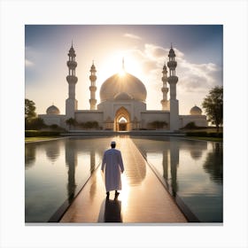 Islamic Mosque 1 Canvas Print