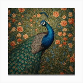 Peacock 2 Canvas Print