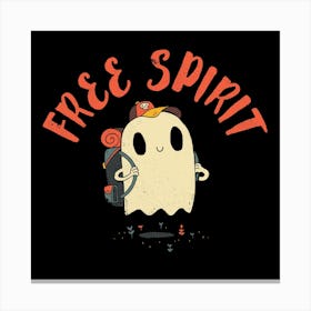 Free Spirit Square Canvas Print