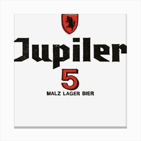 Jupiler Beer Canvas Print