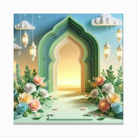 Islamic Ramadan 14 Canvas Print