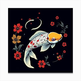 Koi Fish 12 Canvas Print