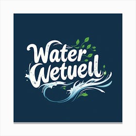 Water Wetwell Canvas Print