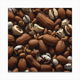 Nuts And Seeds 20 Canvas Print