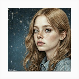 Starry Night 5 Canvas Print