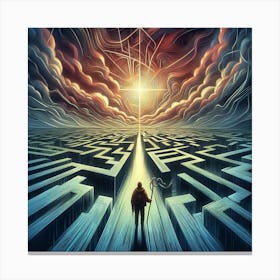 Labyrinth Canvas Print