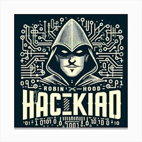 Hackkid Canvas Print