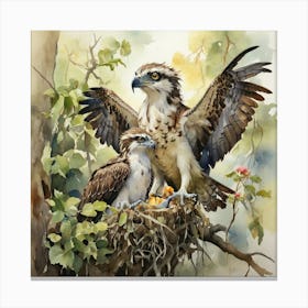 Osprey Nest 1 Canvas Print