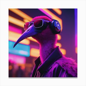 Bin Night Canvas Print