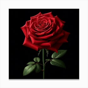 Red Rose 4 Canvas Print