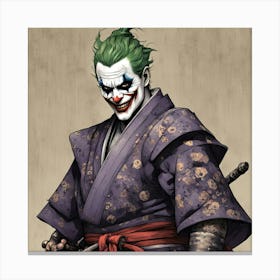 Joker 52 Canvas Print