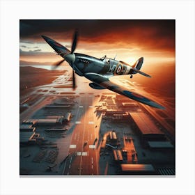 Spitfire Canvas Print