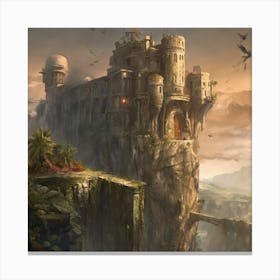 Fantasy Castle 88 Canvas Print