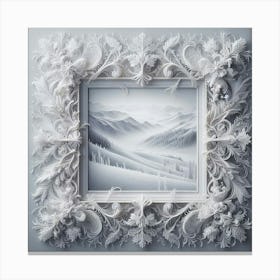 'Snow' Canvas Print