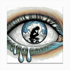 Eye Of The Beholder 1 Canvas Print