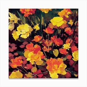 Marigolds Canvas Print