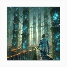 Sci-Fi Art Canvas Print