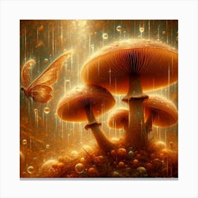 Mushroom Forest Canvas Print