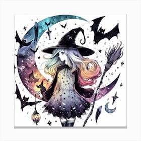 Witches 2 Canvas Print