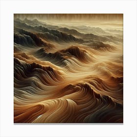 'Waves' 1 Canvas Print