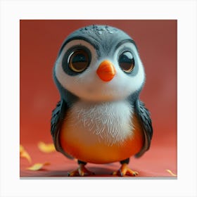 Cute Little Bird Canvas Print