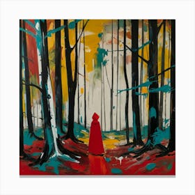 Red Riding Hood Canvas Print