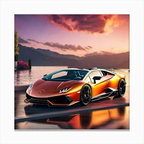 Lamborghini 5 Canvas Print