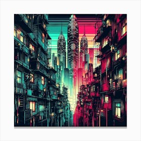 Amphetameme City Canvas Print