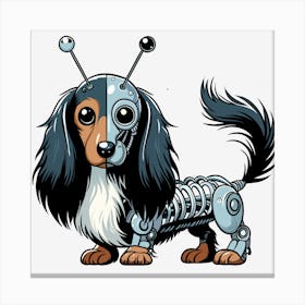 Robot Dog Canvas Print