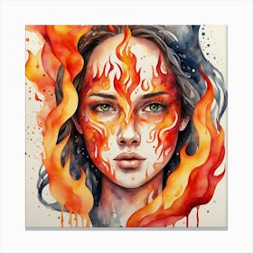 Fire And Ice Canvas Print