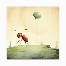 Ant On A Rock Toile