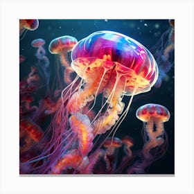 Jellyfish 14 Canvas Print