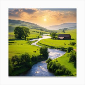 Scotland Countryside Canvas Print