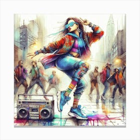 Urban Dance Crew Vibe Canvas Print