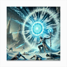 Frost Nova Canvas Print