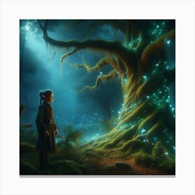 Fairy Forest 12 Canvas Print