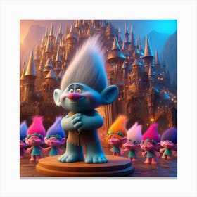 Trolls 1 Canvas Print