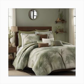 Bedding cool and beautiful Canvas Print