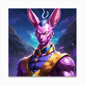 Dragon Ball Z Wallpaper 2 Canvas Print