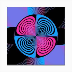 Whirling Geometry_#5 Canvas Print