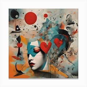 'Hearts' Canvas Print