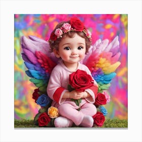 Angel Baby Canvas Print