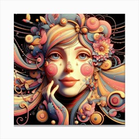 Psychedelic Art 4 Canvas Print