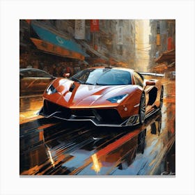 Lamborghini 167 Canvas Print