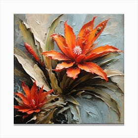 Tropical flower 1 Canvas Print