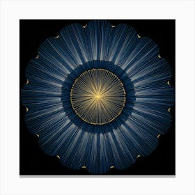 'Blue Flower' Canvas Print