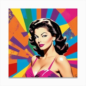 Ava Art Canvas Print